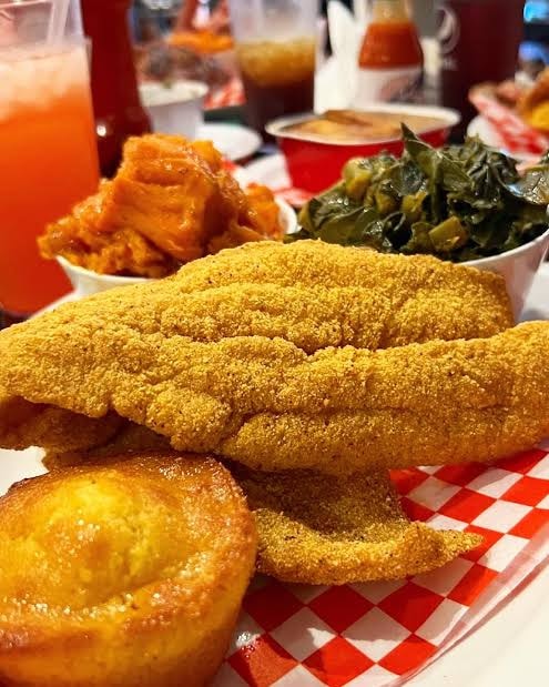 Soul food spread